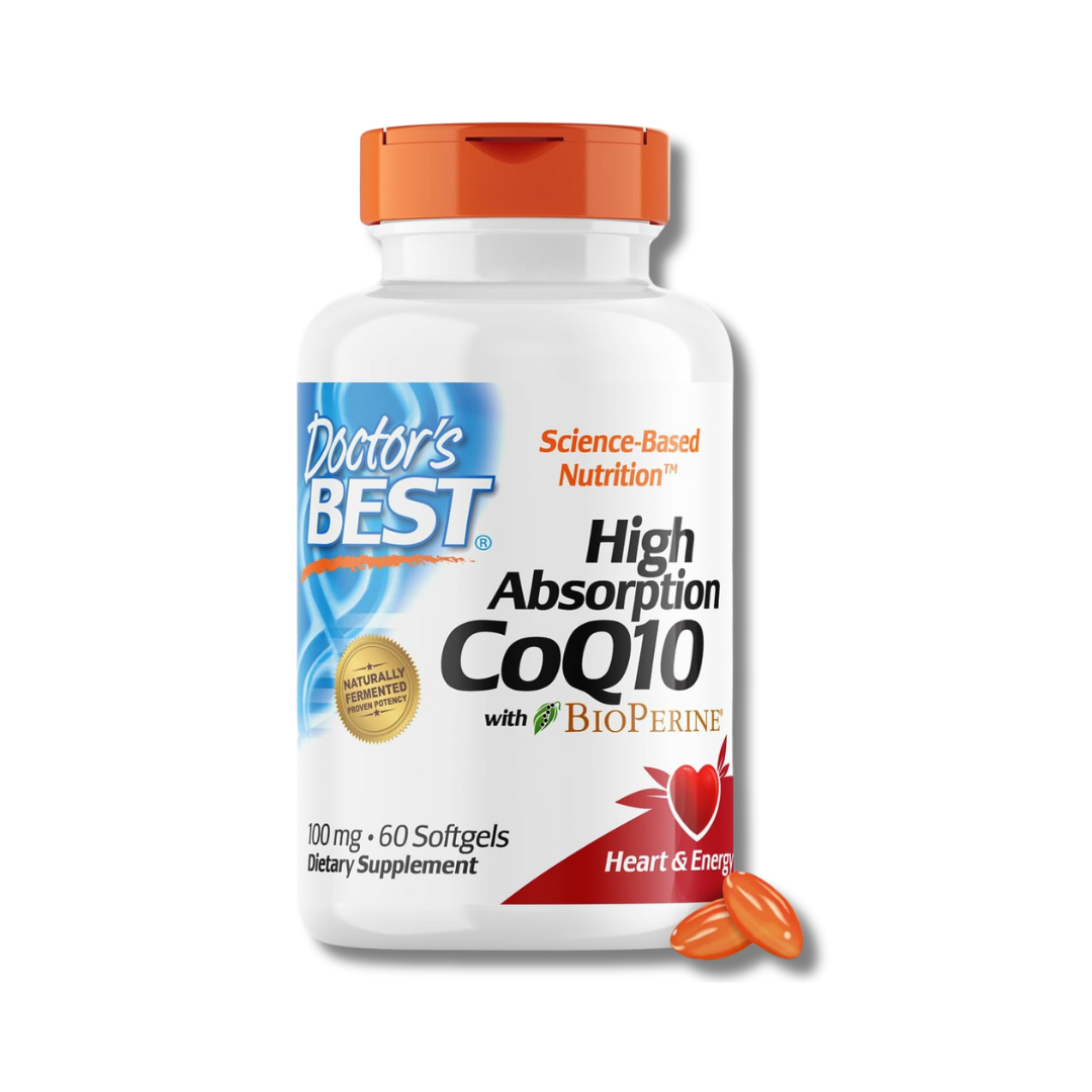 COQ10 con BioPerine® 100 mg 60 Cápsulas