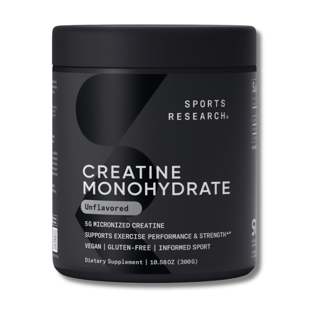 Creatina Monohidrato Sports Research 60 servicios