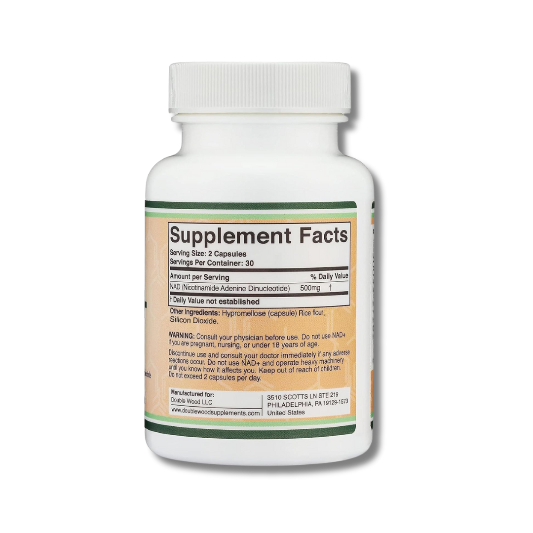 NAD+ 500 mg de 95% 60 Cápsulas