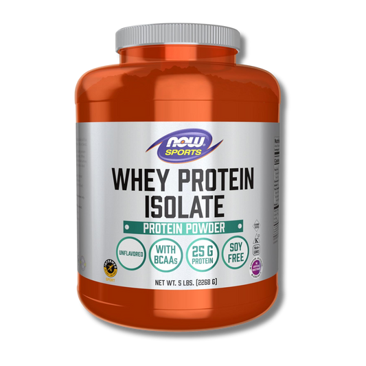 Suero de proteína aislado de NOW Sports, 5 libras