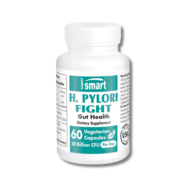 H. Pylori Fight 20 mil millones de CFU Lactobacillus Reuteri 60 Cápsulas