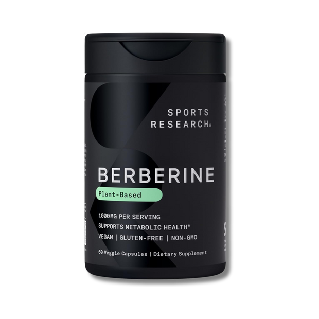 Sports Research Berberina 1000 mg 60 Cápsulas