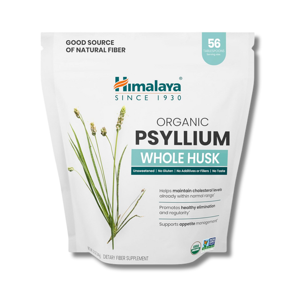 Himalaya Cáscara entera de psyllium orgánica 54 Porciones