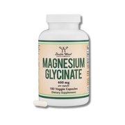 Glicinato de magnesio 400 mg, 180 cápsulas