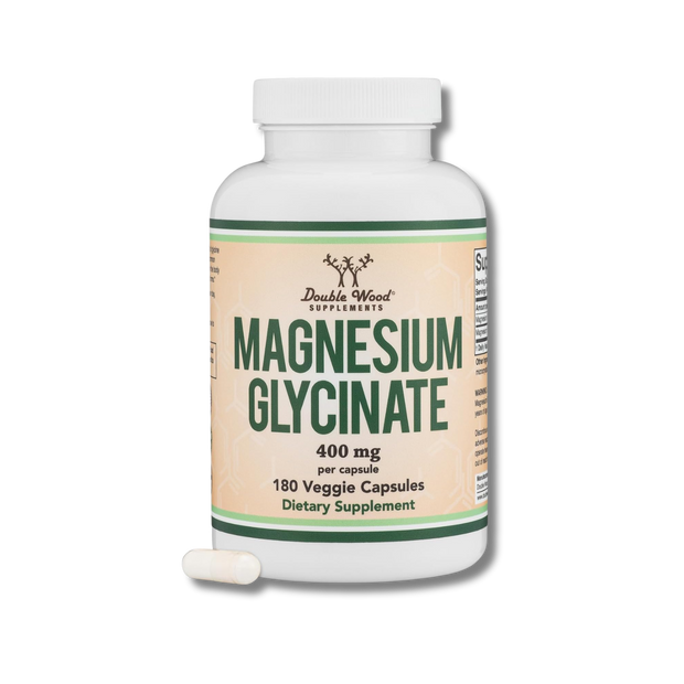 Glicinato de magnesio 400 mg, 180 cápsulas
