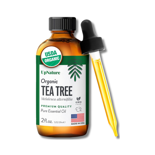 UpNature Aceite de árbol de té orgánico 100% puro 2 onzas