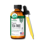 UpNature Aceite de árbol de té orgánico 100% puro 2 onzas