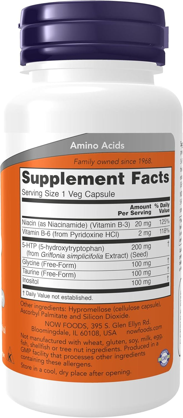 5-HTP 200 mg  60 cápsulas