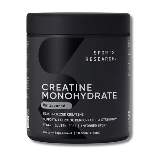 Creatina Monohidrato Sports Research 60 servicios