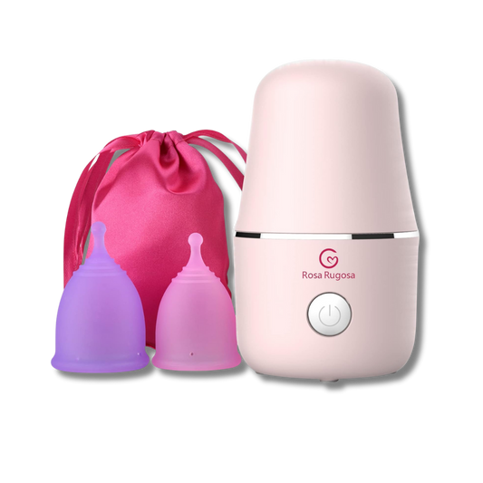 Copas menstruales + Esterilizador pack completo