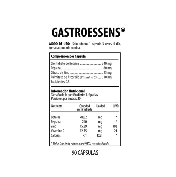 Gastroessens 60 cápsulas