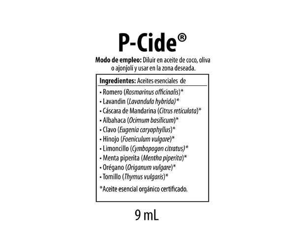 P-Cide Gotas  9ml Nutrabiotics