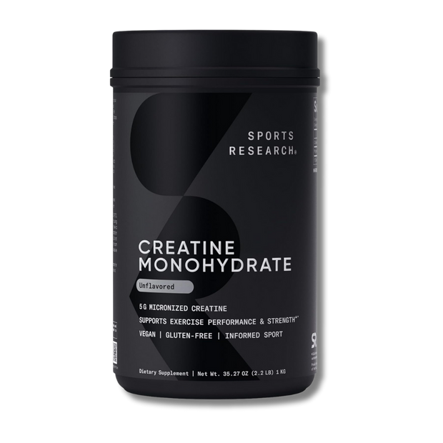 Creatina Monohidrato Sports Research 60 servicios