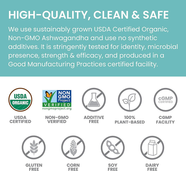 Himalaya Ashwagandha orgánicos 60 Tabletas