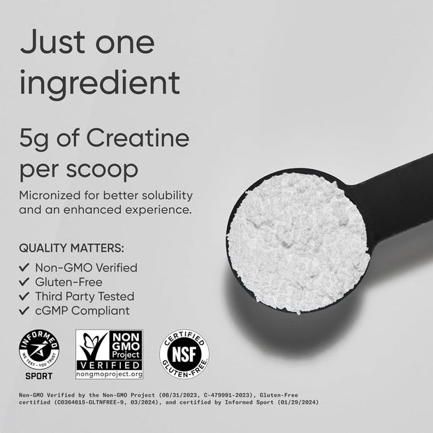 Creatina Monohidrato Sports Research 60 servicios
