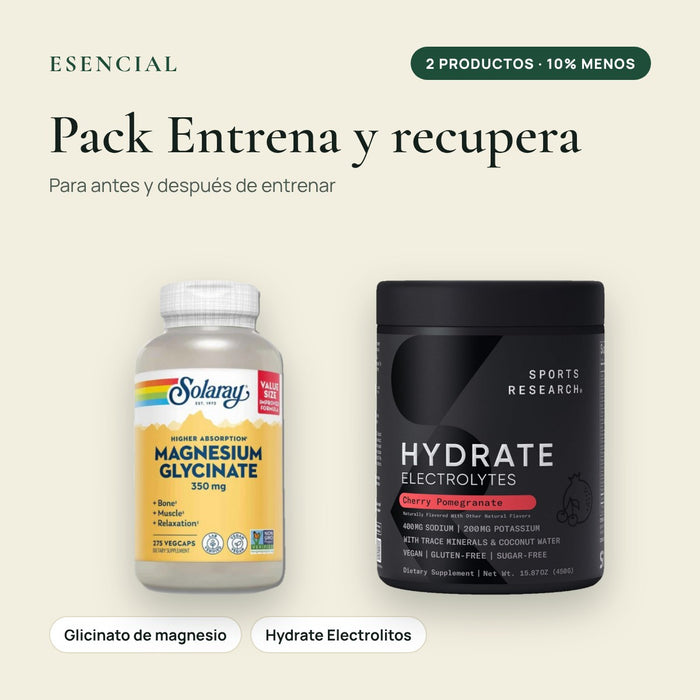 Pack Entrena y recupera